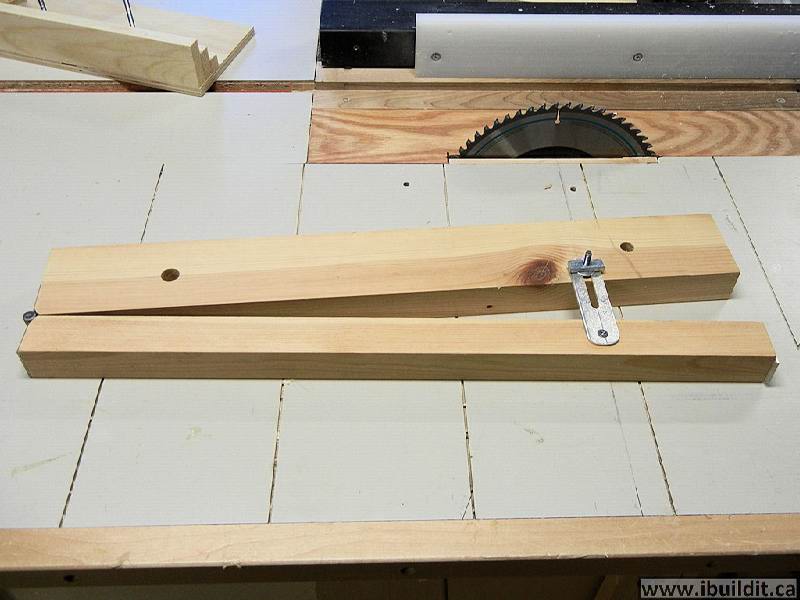 Tapering jig shop